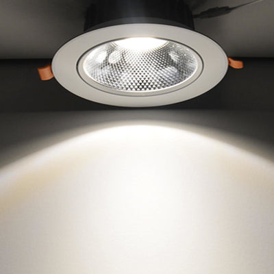 LCB LED Einbaustrahler 10,5W 3000K 220-240V IP20 CRI 80 Philips Chip flimmerfrei CE RoHS 83mm Ausschnitt