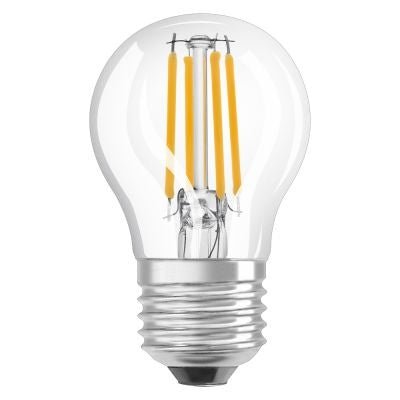 Klassische LED E27 5.5W Glühbirne - 806 Lumen - 2700K warmweiß - ersetzt 60W