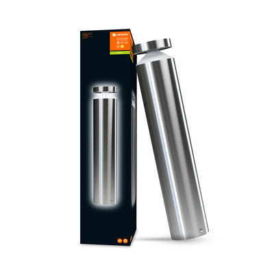 Ledvance ENDURA STYLE Cylinder 50cm LED wall light 6W 3000K 360 lumens Stainless Steel IP44 outdoor surface mount