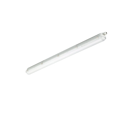 Philips CoreLine WT120C G2 LED waterproof batten, 29W 4000K 4000 lumens, IP65 IK08, 1215mm Gray