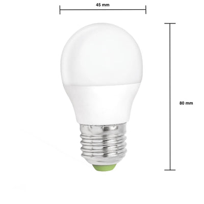 Spectrum LED Lampe E27 dimmbar 6W ersetzt 42W 6000K Tageslicht 520 Lumen Kugellampe