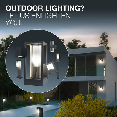 Ledvance ENDURA Style Ring LED wall and ceiling light 13.5W 3000K 480 lumens Dark Gray IP44 IK07