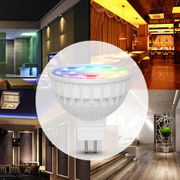 Miboxer LED Spot MR16 4W RGB+CCT, RF 2.4 GHz, dimmable retrofit lamp for your smart lighting setup