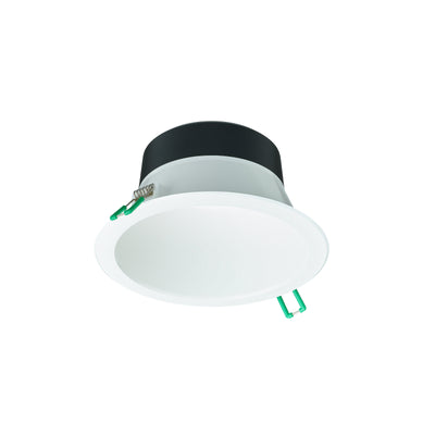 Philips DN142B LED Downlight 10.7W 1200 lumens 4000K DALI Dimmable IP54 White 162mm