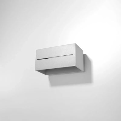 Sollux Lighting LOBO MAXI LED wall lamp, IP20, Aluminium Matte Gold, 220-240V, max 50W, CE RoHS