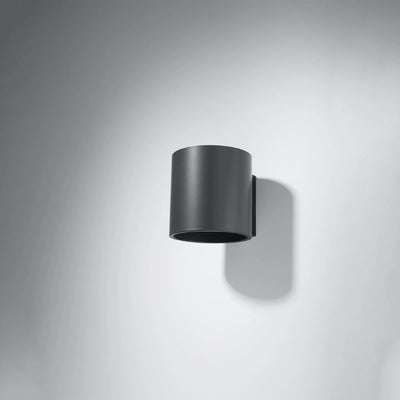 Sollux Lighting ORBIS 1 LED wall lamp Anthracite, Aluminium, G9 socket, 12W max, 220-230V, IP20 CE