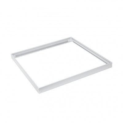 Spectrum Rahmen für Aufbaumontage ALGINE 620x620mm Leuchte, Aluminium und Kunststoff, schlankes 43mm Profil