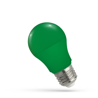 Spectrum LED GLS A50 Lampe E27 230V 4.9W Grün 270° nicht dimmbar Innenbeleuchtung