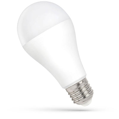 Spectrum LED GLS Bulb E27 15W 230V 3000K Warm White 1500 lumens 270° beam angle non dimmable