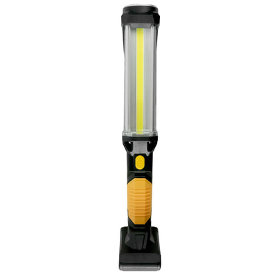 Technik LED Taschenlampe W50 COB+XPG 1000 Lumen Weiß IP55 mit USB Typ-C wiederaufladbarem Akku und Powerbank