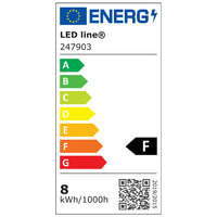 Spectrum LED G9 bulb, 7W replaces 70W, 770 lumens, 3000K warm white, 230V, 270° beam, CRI 80