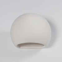Sollux Lighting Keramik Wandleuchte Kugel weiß E27 Fassung 60W LED kompatibel
