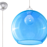 Sollux Lighting BALL LED Pendelleuchte, IP20, 220-240V, max. 50W, mattgoldene Messingoberfläche