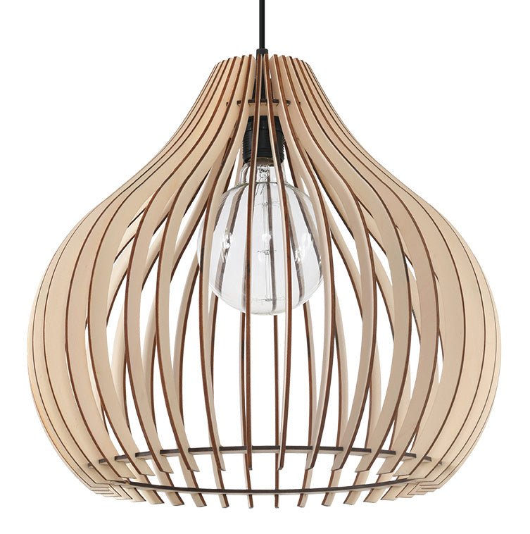 Sollux Lighting LED pendant lamp with E27 fitting and aluminum build