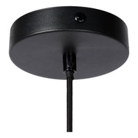 Lucide JOVA Hängelampe Schwarz & Gold, 1xE27 Fassung, höhenverstellbar, Metalldesign, IP20 Innen-Pendelleuchte