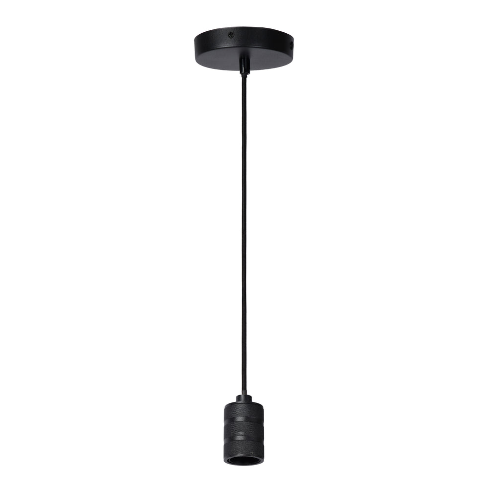 Lucide JOVA hanging lamp Black & Gold, 1xE27 socket, adjustable height, metal design, IP20 indoor pendant