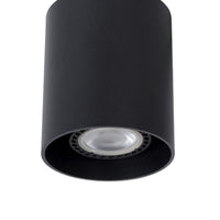 Lucide BODI LED ceiling spotlight Black 1xGU10 adjustable downlight IP20 aluminium 80x80x95mm