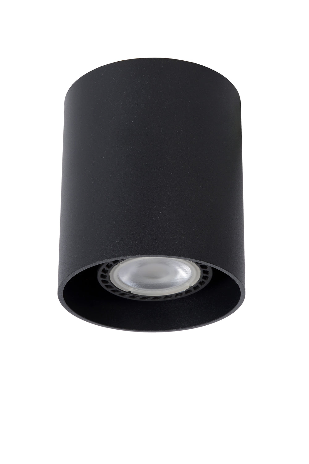 Lucide BODI LED ceiling spotlight Black 1xGU10 adjustable downlight IP20 aluminium 80x80x95mm