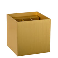 Lucide XIO LED wall lamp dimmable G9 1x4W 2700K adjustable beam IP20 Matte Gold Brass