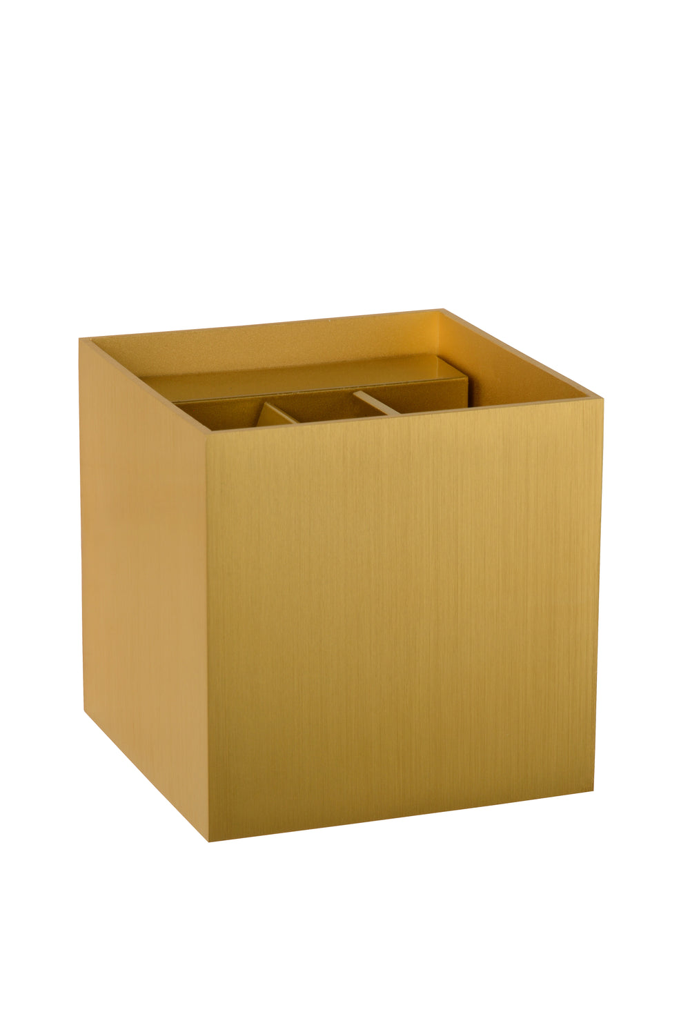 Lucide XIO LED wall lamp dimmable G9 1x4W 2700K adjustable beam IP20 Matte Gold Brass