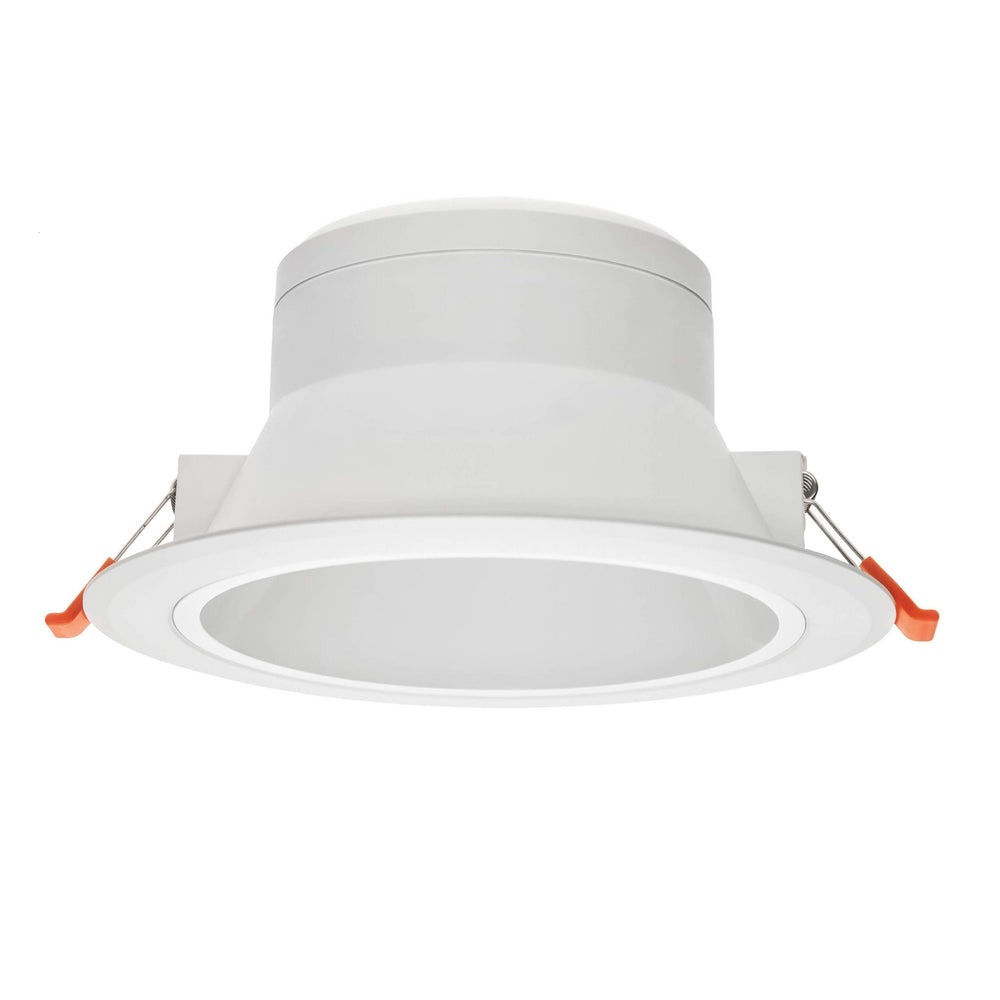 Spectrum LED Einbau-Downlight 25W 230V 3000K warmweiß 1875 Lumen 90° Abstrahlwinkel IP20 Weiß 230mm