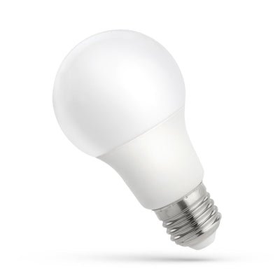 Spectrum LED GLS bulb E27 A60, 10W replaces 60W, 6000K daylight white, 820 lumens, CRI 80, 230V