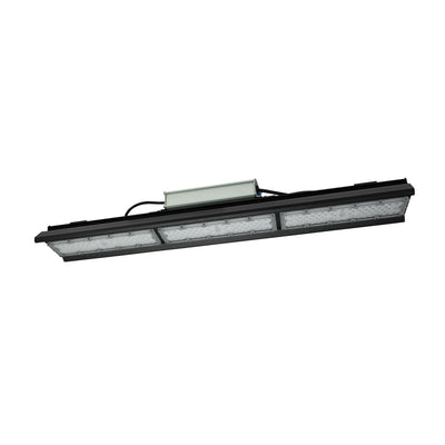 Spectrum LED High Bay HALLS LINE 150W 230V 4000K 21000 Lumen IP66 IK10 Schwarzes Aluminium Abgehängt CE