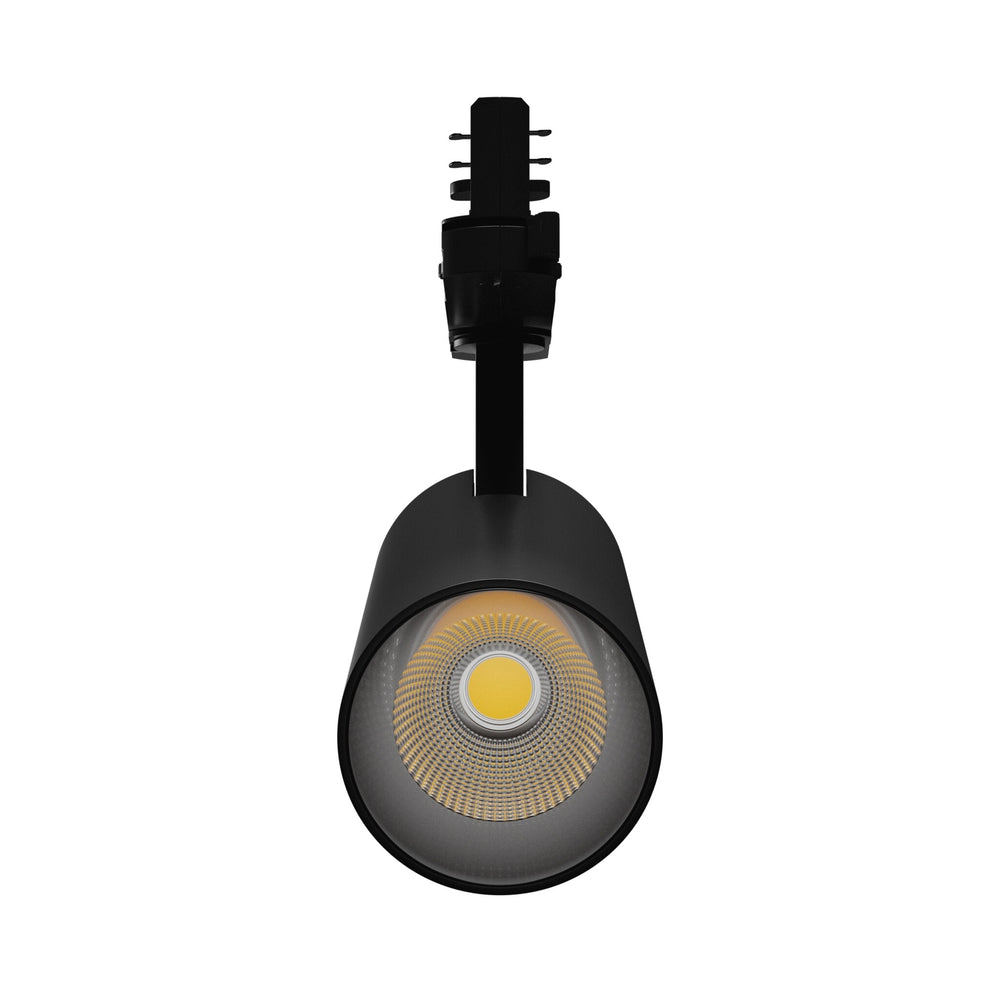 Spectrum LED Track Light Black 3-Phase 25W 4000K 2650 lumens 36° Beam IP20 Aluminum Housing
