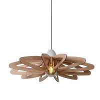 Lucide ZIDANE hanging lamp White Ø76cm, 1xE27 socket, MDF and Metal, IP20, 220-240V