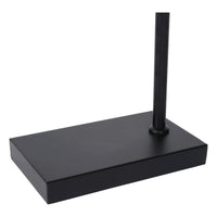 Lucide LEANNE Tischlampe, E27 Fassung, max. 40W, 220-240V, IP20, modernes mattes schwarzes Metall, 52cm Höhe