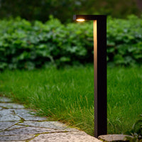 Lucide TEXAS LED bollard light 7W 3000K IP54 Anthracite outdoor aluminum 220-240V 600mm modern garden lighting