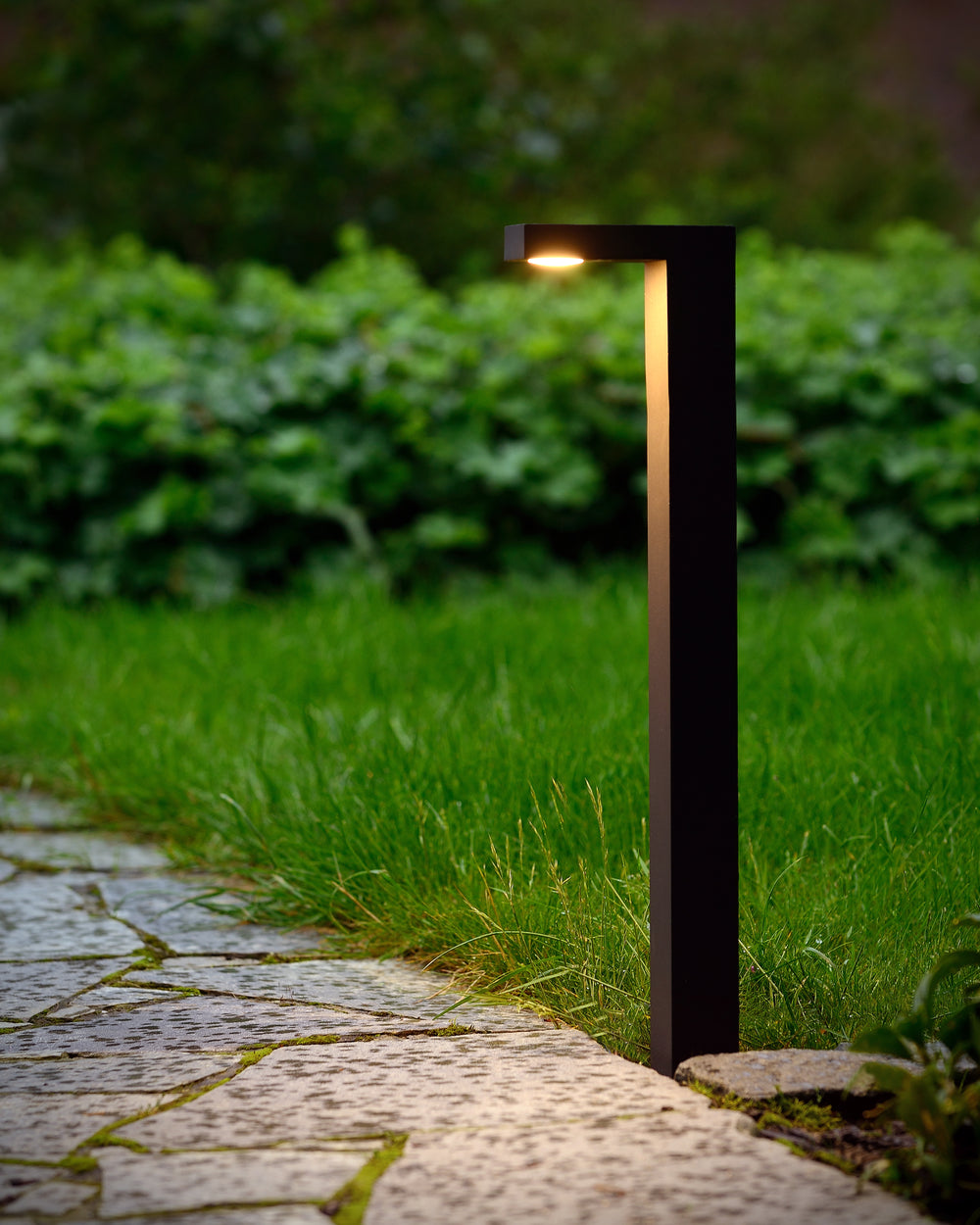 Lucide TEXAS LED bollard light 7W 3000K IP54 Anthracite outdoor aluminum 220-240V 600mm modern garden lighting