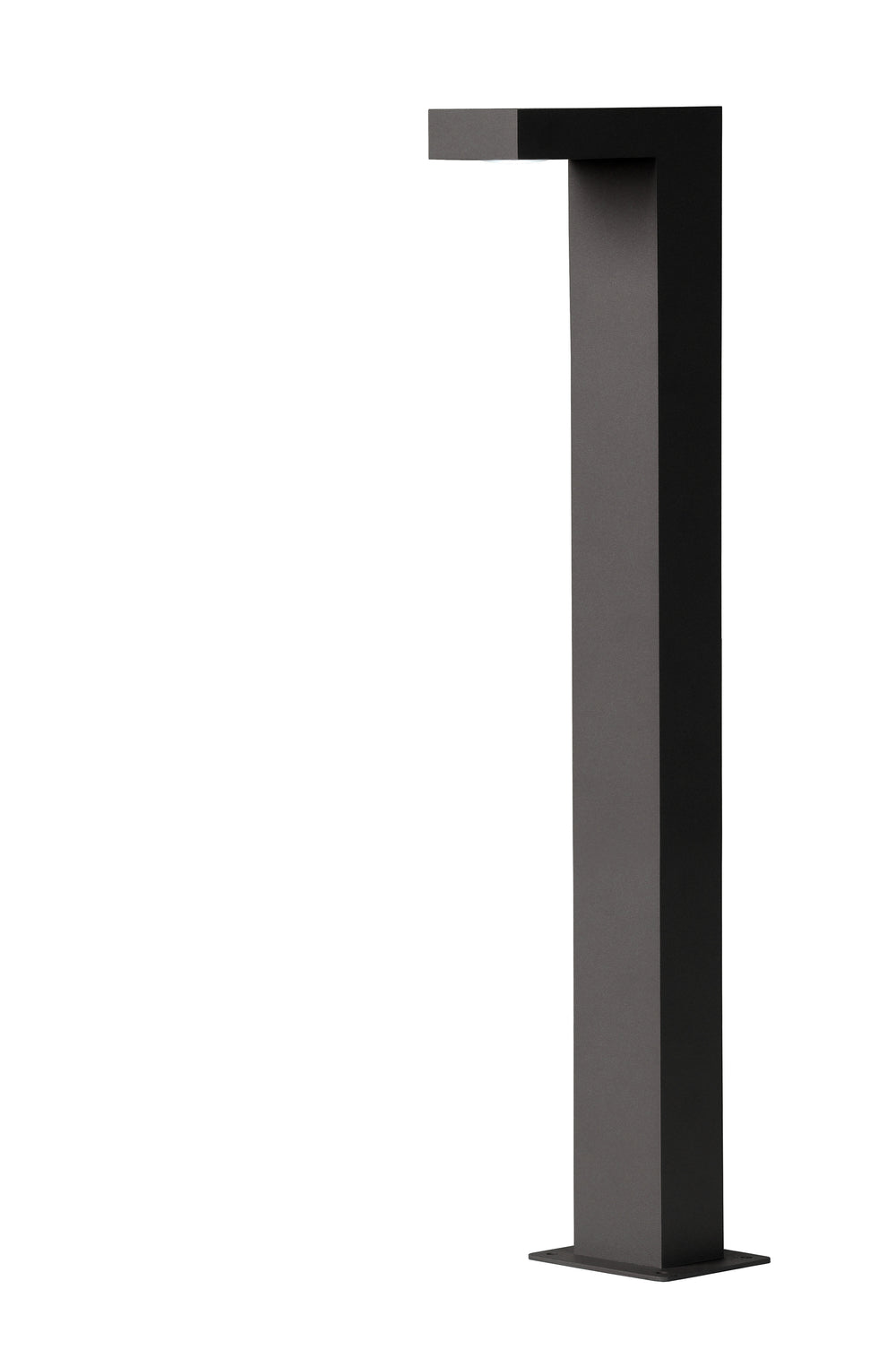 Lucide TEXAS LED bollard light 7W 3000K IP54 Anthracite outdoor aluminum 220-240V 600mm modern garden lighting