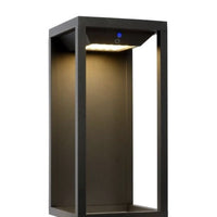 Lucide Tenso Solar LED-Wandleuchte 3000K IP54 anthrazit