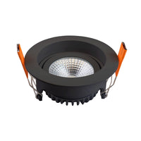 LED Einbauspot von LCB, 95mm, 5W, 420 Lumen, 2700K warmweiß, IP65, dimmbar, für Badezimmer