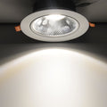 Lcb LED Einbaustrahler dimmbar 5W ersetzt 50W 4000K klares weißes Licht
