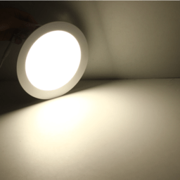 Spectrum LED ceiling light round 18W replaces 105W, 3000K, 2200 lumens, IP20, CRI >80, 110° beam angle