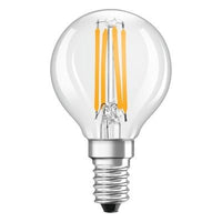 Klassische LED E14 Glühfaden klar 4W 470 Lumen 2700K sehr warmweiß ersetzt 40W