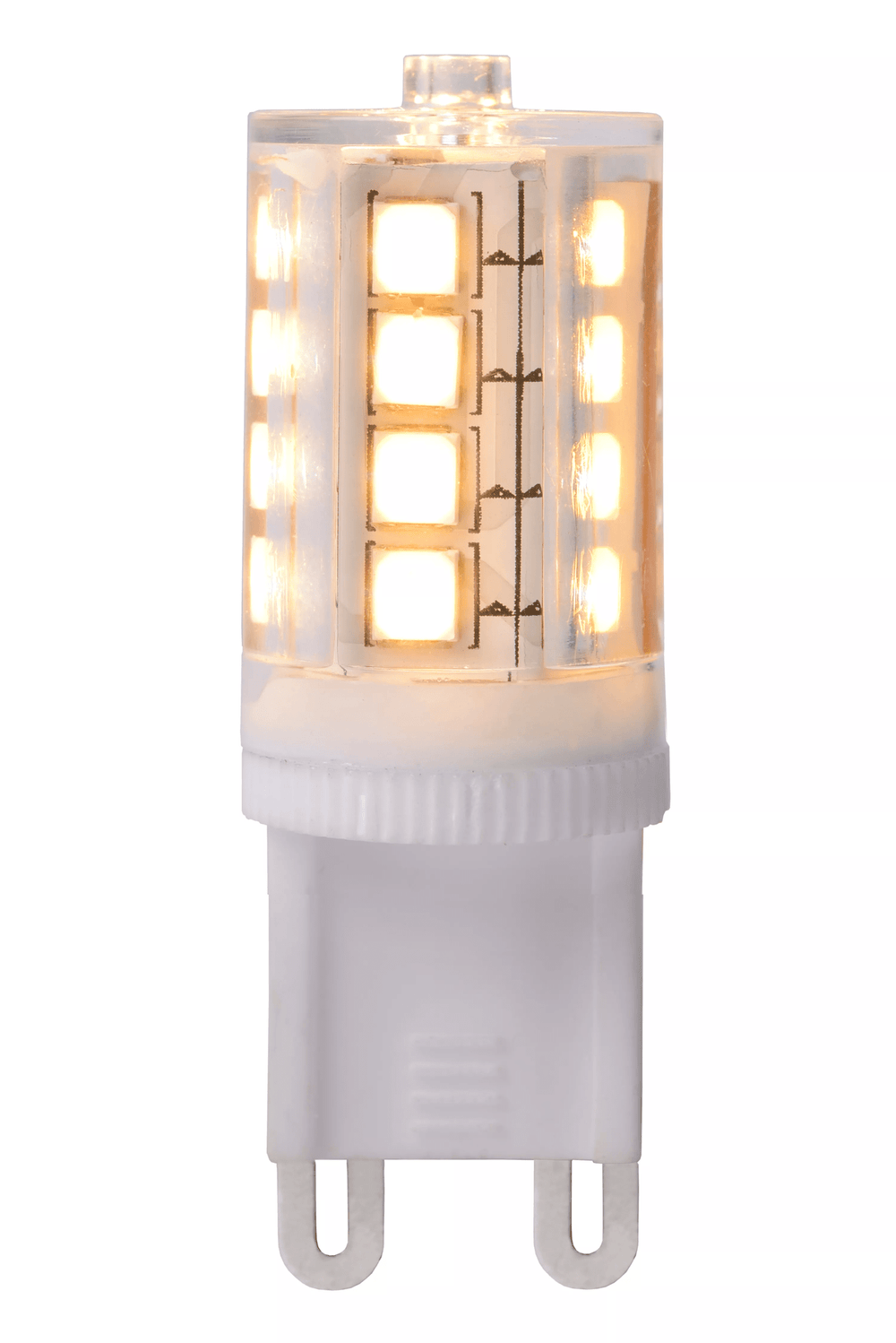 Lucide G9 LED lamp Ø1.5cm dimmable 2700K white 3.5W 1x useful lumen CRI 80