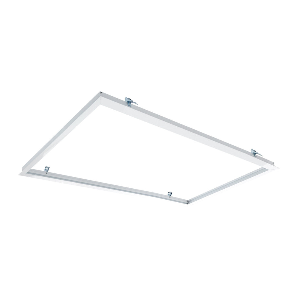 LCB LED-Panel 120x30cm Einbaurahmen-System weißes Aluminium IP20 220-240V AC