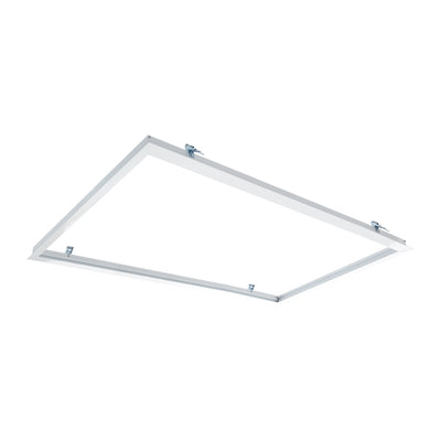 LCB LED panel 120x30cm recessed frame system white aluminium IP20 220-240V AC