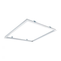 LED-Panel 30x30cm Einbaurahmen weißes Aluminium, ip20, 220-240v, ce rohs-zertifiziert