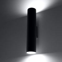 Aigostar LED wall light Black LOOPEZ with 1x GU10 socket IP20 aluminium housing CE RoHS