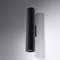 Aigostar LED wall light Black LOOPEZ with 1x GU10 socket IP20 aluminium housing CE RoHS