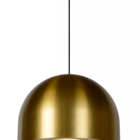 Lucide AKRON pendant light Ø50cm, E27 socket, Matte Gold Brass finish, IP20, aluminium, CE RoHS