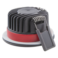 Ledvance feuerbeständige Einbau-LED-Spotlight 8W 3000K dimmbar IP65 Schwarz 90CRI 36° Abstrahlwinkel