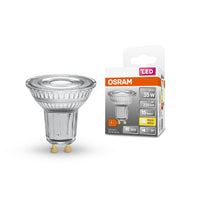 Ledvance LED Spot GU10 2.6W 2700K 230 Lumen 36° Silber Decken- oder Wandmontage IP20