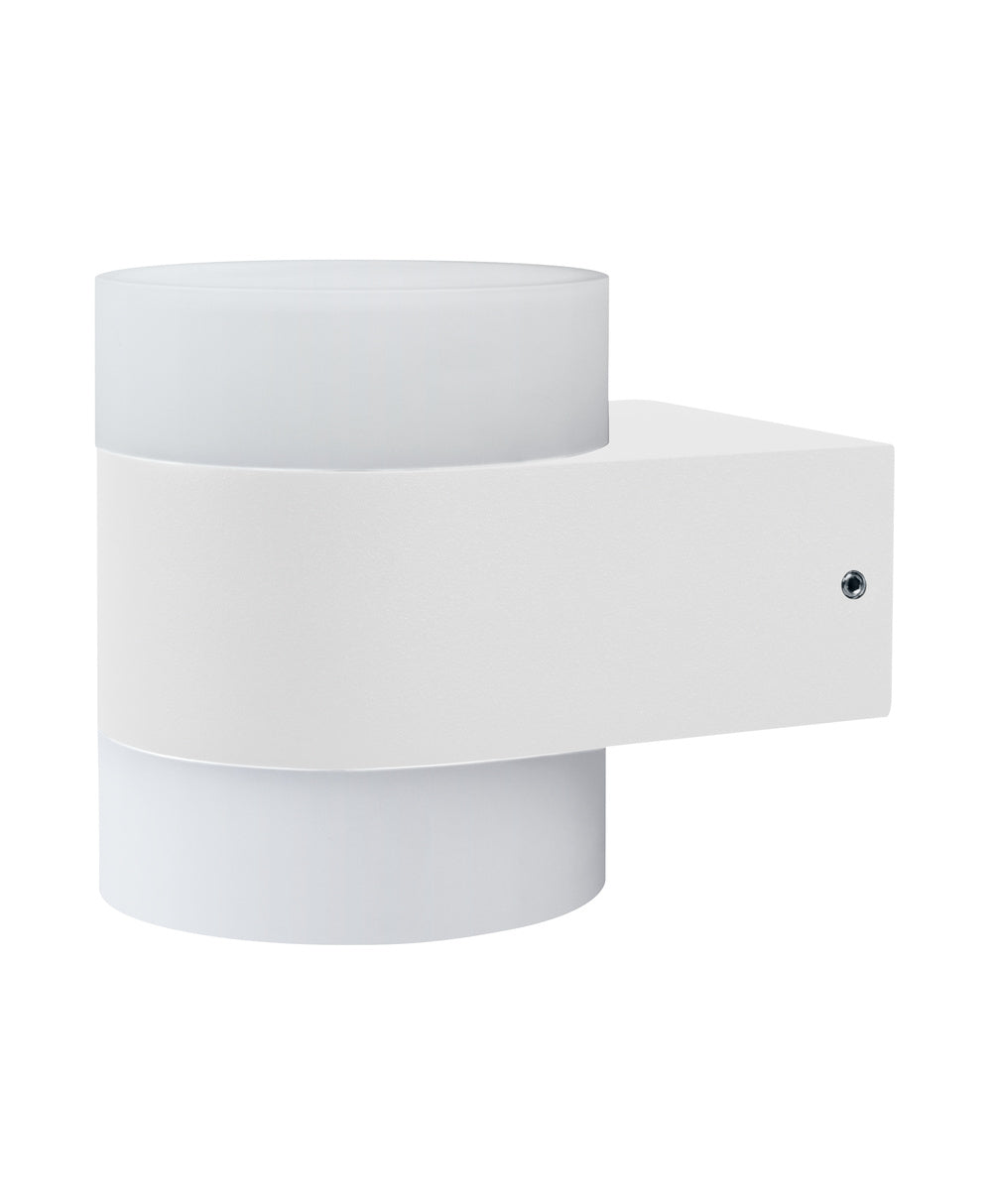 Ledvance ENDURA Style UpDown Puck LED Wall Light 12.5W 3000K 980 lumens IP44 White Aluminum Outdoor