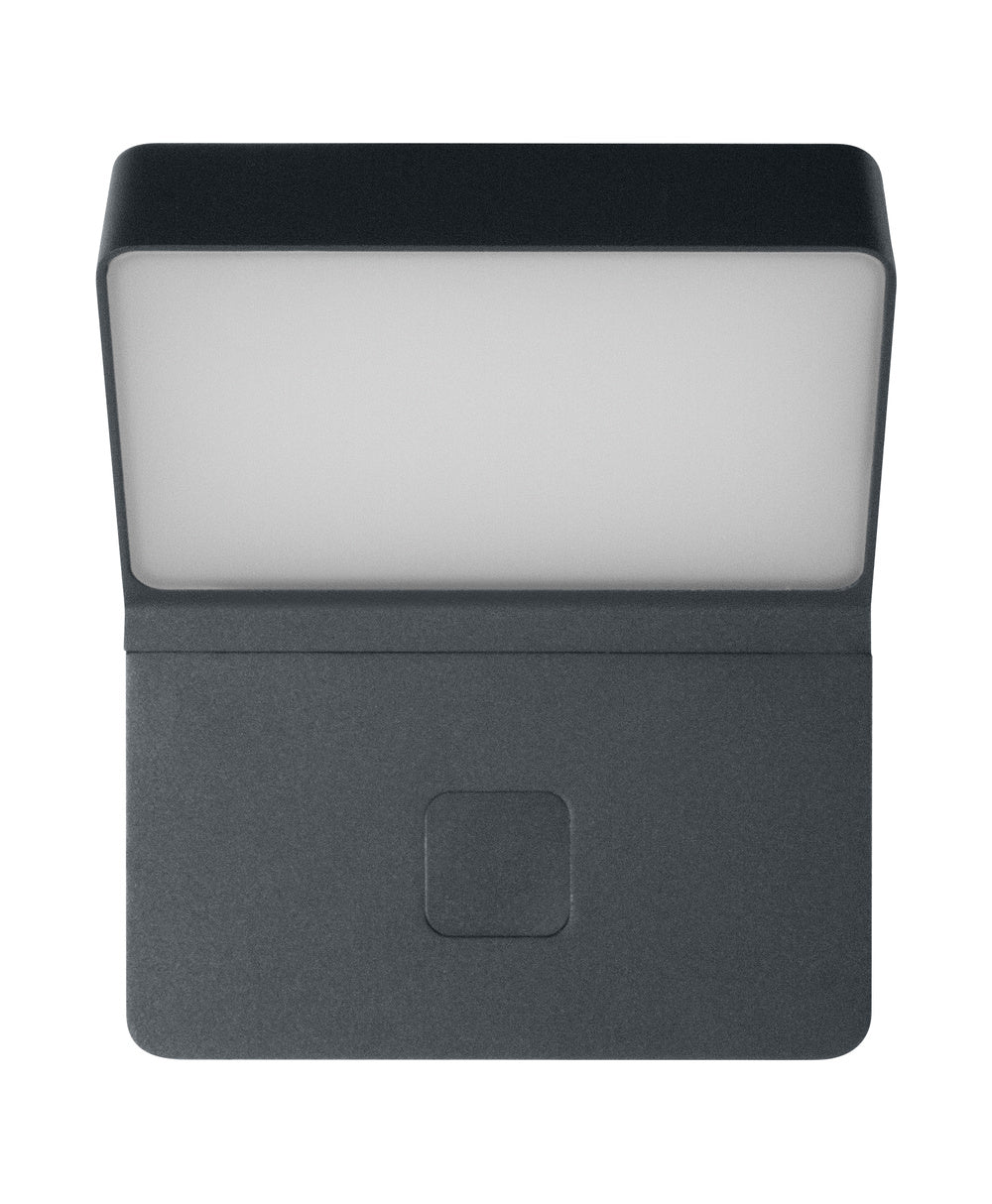 Ledvance ENDURA STYLE Wall LED Light 12W 3000K 750 lumens IP44 Dark Gray Outdoor Surface Mount