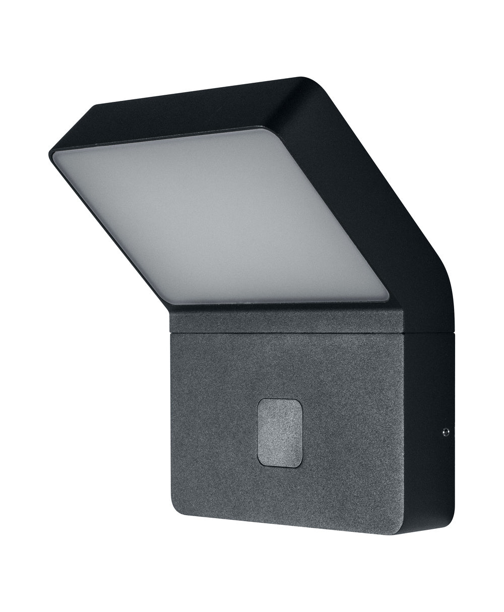 Ledvance ENDURA STYLE Wall LED Light 12W 3000K 750 lumens IP44 Dark Gray Outdoor Surface Mount